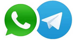 anche Whatsapp & Telegram !